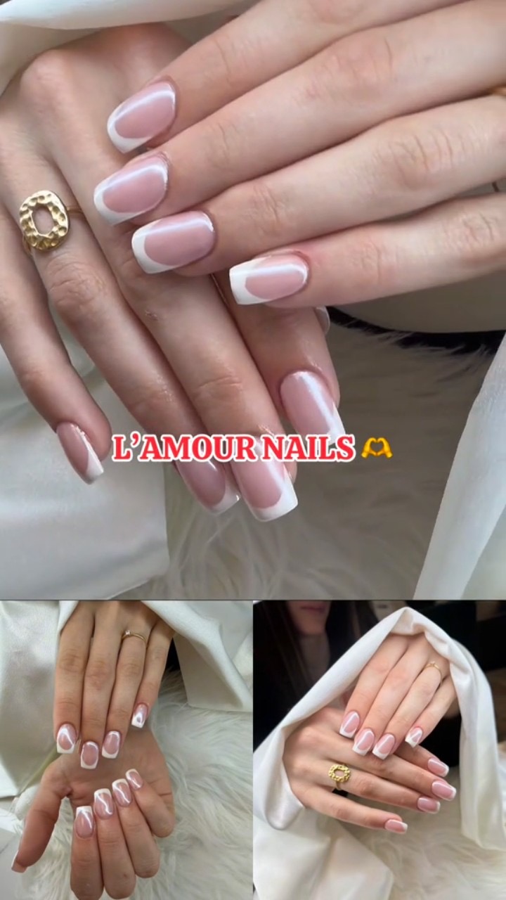 Manucure réalisée au salon